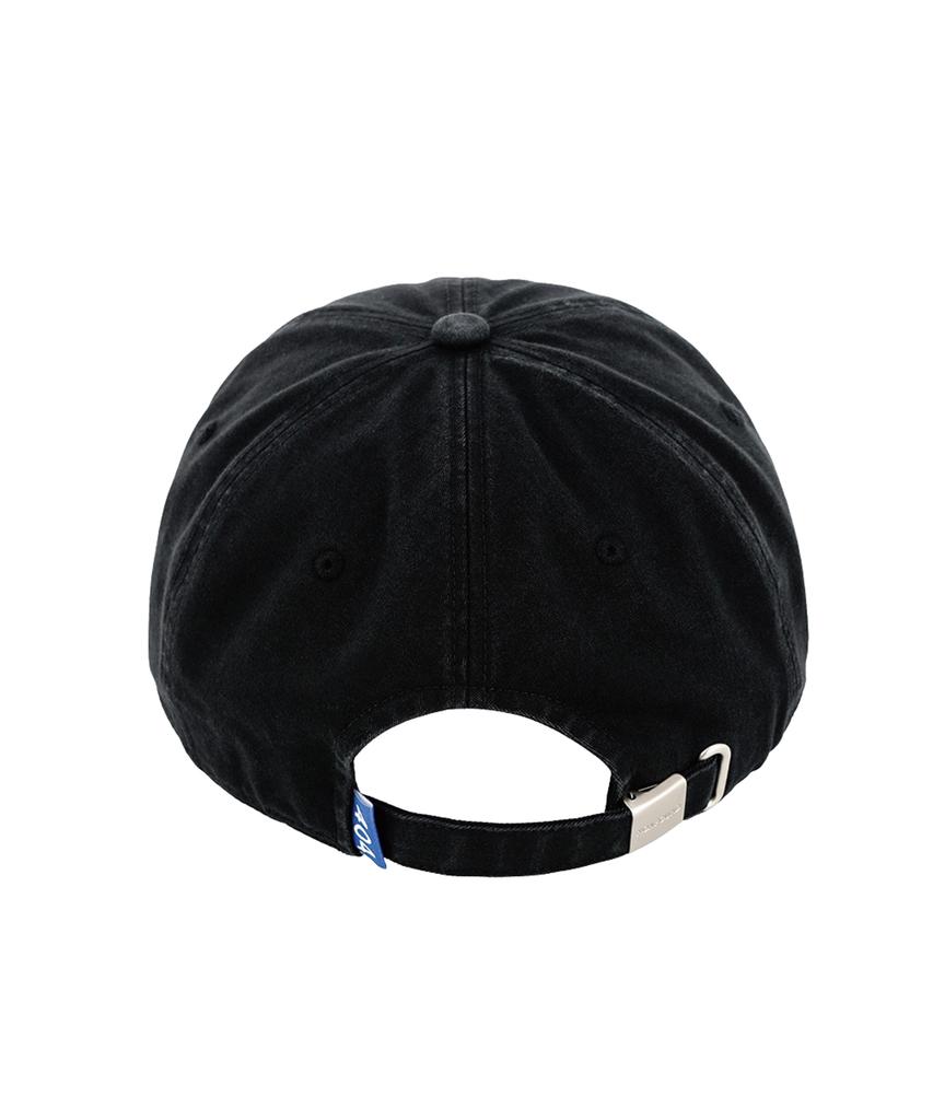 Nonpaundeu Washed £A Ball Cap [Washed Black]