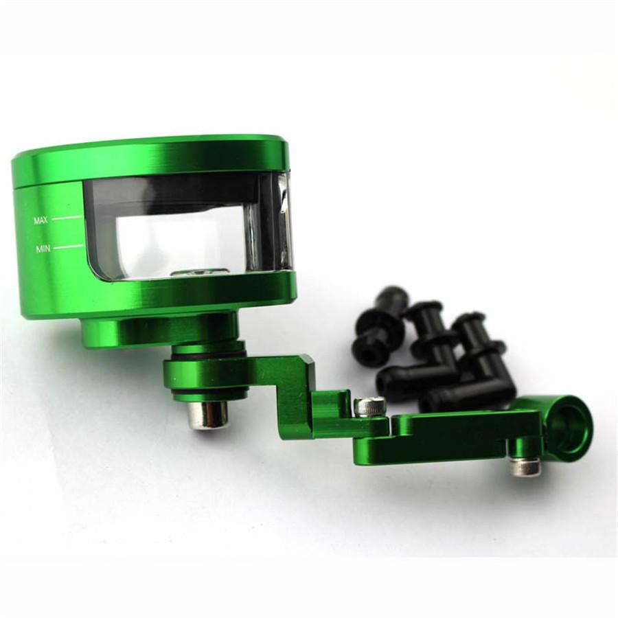 CNC Motorcycle Brake Fluid Oil Reservoir Cup Tank +support Bracket FOR KTM YAMAH
