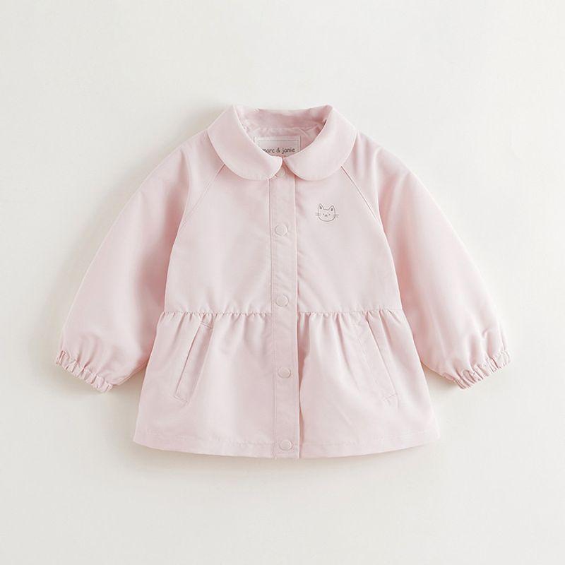 [Three-Proof] Mark Jenny Girls' Sweet Soft Protective Jacket Baby Jacket 2026 Spring New Style 250206