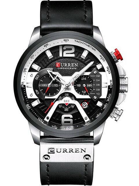 Zegarek Męski Curren 8329 (Zc027A) - Chronograf + Box