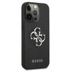 Guess Guhcp13Lsa4Gsbk Iphone 13 Pro/13 6,1 Czarny/Black Hardcase Saffiano 4G Metal Logo
