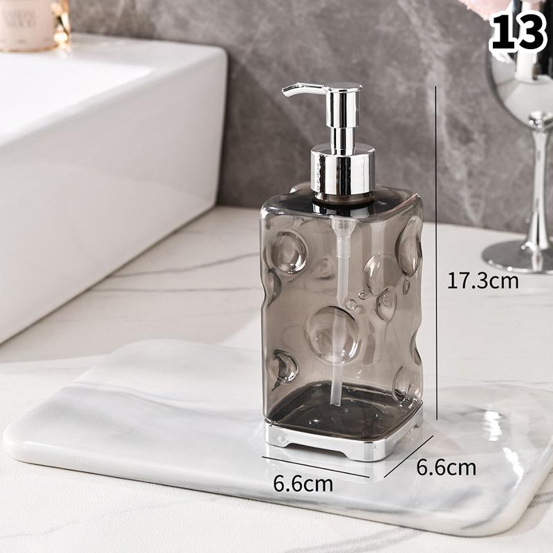 Soap Dispenser For Liquid Bathroom Empty Refill Subbottle Detergent Kitchen Press Type Hand Sanitizers Shower Gel Shampoo Bottle