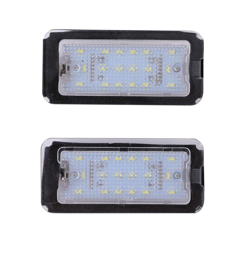 High Brightness LED License Lamp License Plate Light Set of 2 License Plate Light