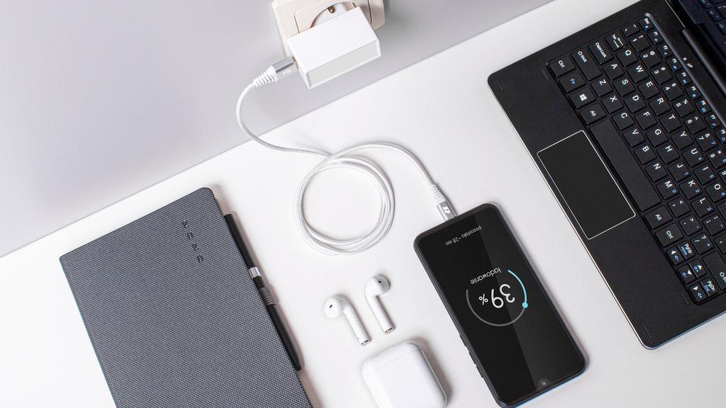 USB - micro USB cable 0.5m PD Quick Charge Rebel