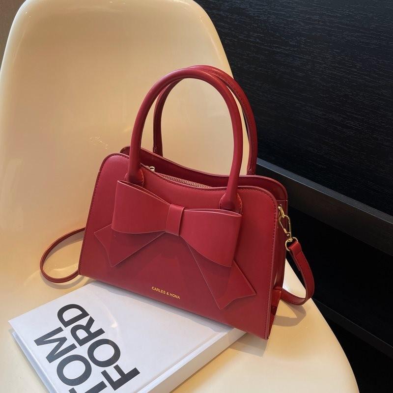 

Elegant Red Bride Wedding Evening Handbag For Women Stylish Compact Crossbody Bag красный