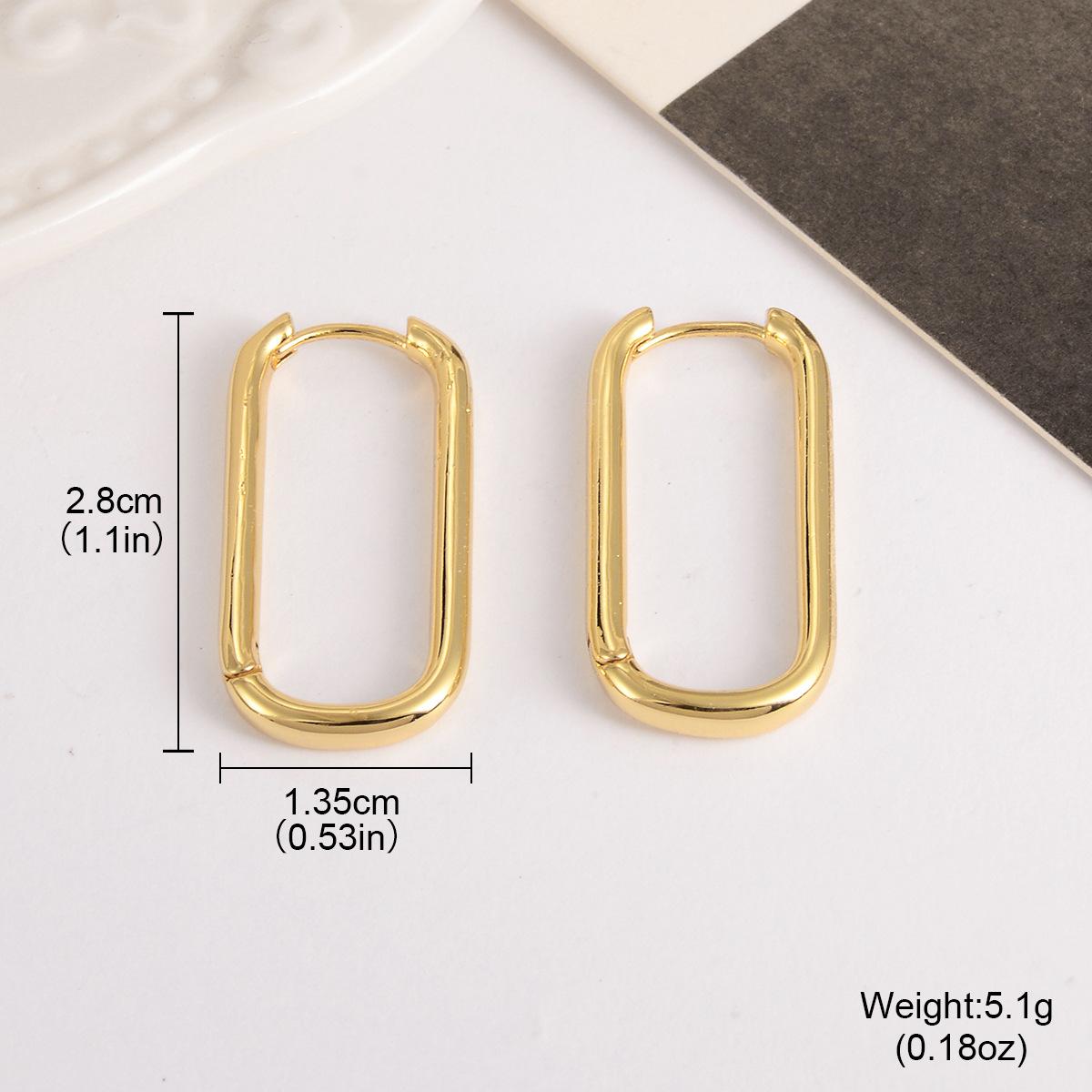 Простые металлические овальные серьги-гвоздики, простой новый дизайн, женские серьги с индивидуальностью, нишевые, легкая роскошь, высококачественные, летние серьги