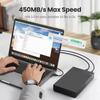Box na pevný disk USB3.0 Pouzdro na pevný disk 3,5palcový externí kryt Box Externí pouzdro pro PC Příslušenství k notebookům