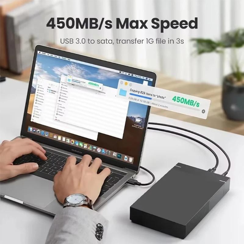 Box na pevný disk USB3.0 Pouzdro na pevný disk 3,5palcový externí kryt Box Externí pouzdro pro PC Příslušenství k notebookům