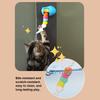 Cat Toy Rope Animals Electric Teaser With Sound Auto-Retract Rope Smart Toy For Kitten For Bedroom Study Room Cabinet Wall Door