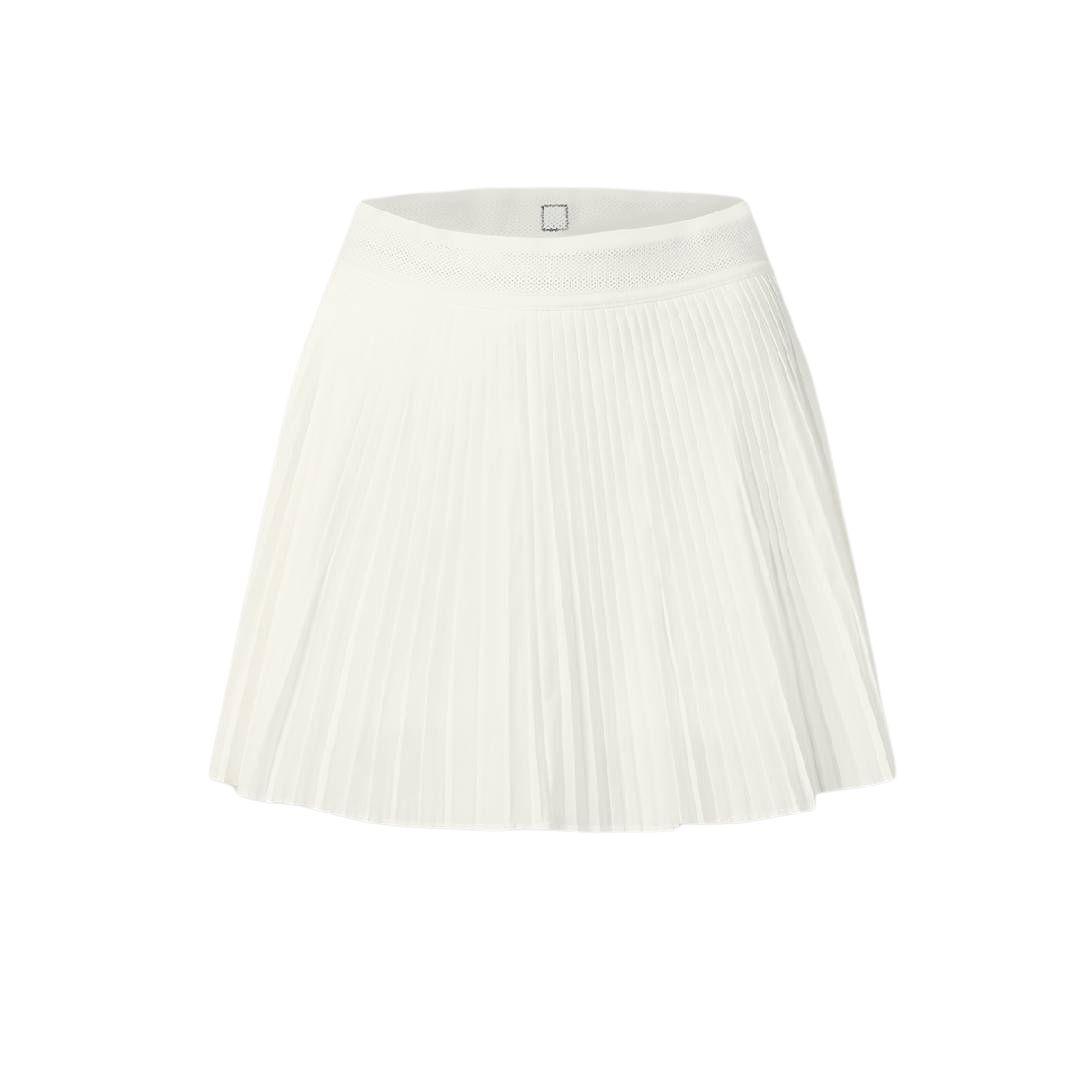 FILA Tennis Woven Basic Simple Comfortable Casual Skirt Women skirts A11W623342F-WT L