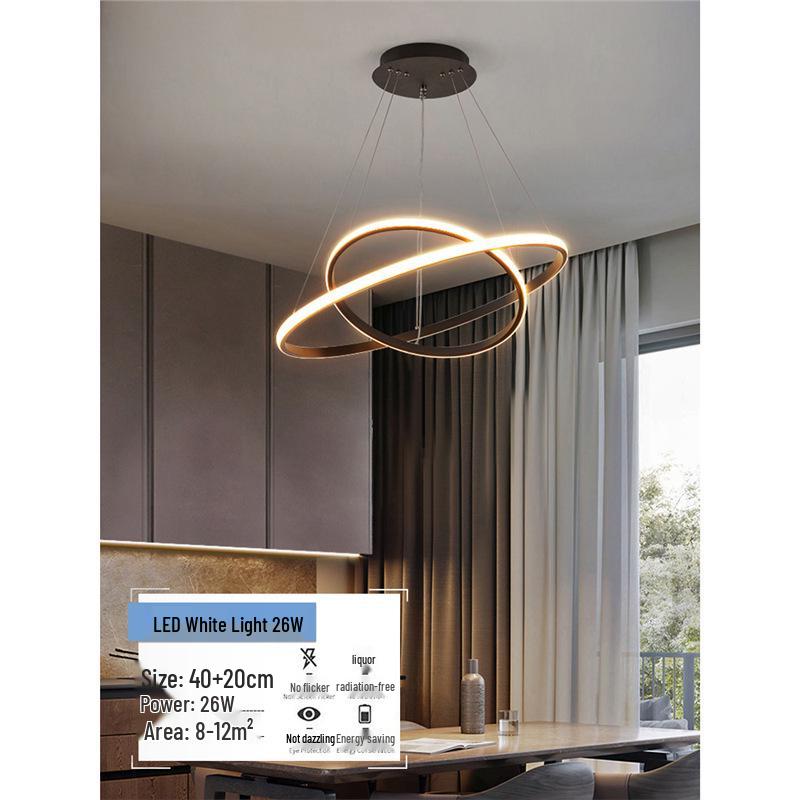 

Nordic Modern Minimalist Chandelier: Bedroom, Living Room & Restaurant Lighting Solution Standard