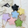 Star bag cute cartoon bag new jelly bag pvc bag female messenger bag fashion chain bag girl