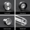 WANXIANG Portable Glass Tea Infuser Bottle