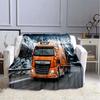 DAF Throw Blanket Truck Super Soft For Auto Parts Modern Cartoon Blanket Bedspread Throw Travel Dropship