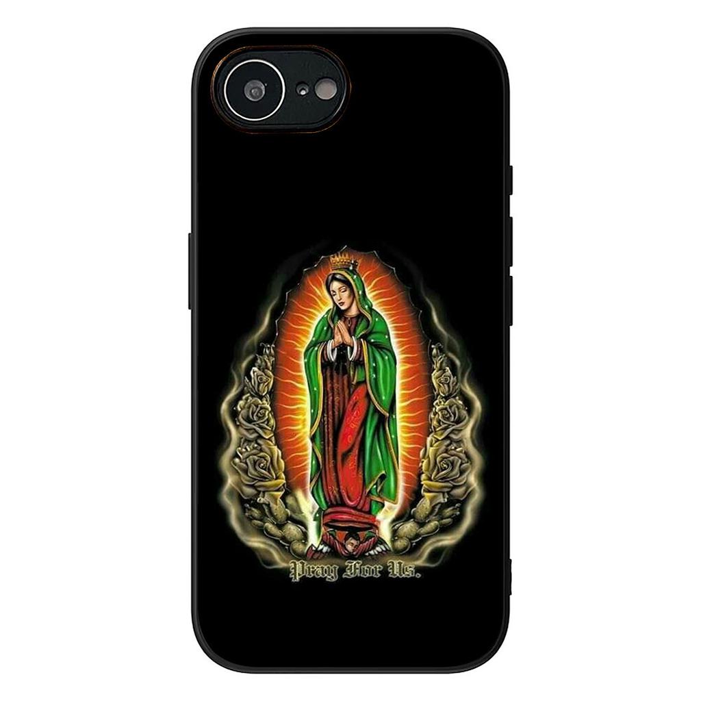 Virgen de Guadalupe Phone Case for Samsung Galaxy S22 S21 S20 FE Ultra Plus A35 A36 A37 A33 A34 A04 A71 Protective Cover