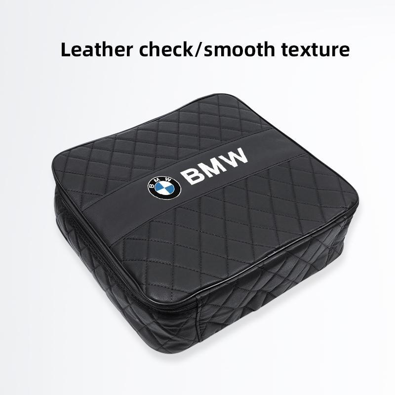 Electric Car Charging Gun Cable Storage Bag Accessories Stickers For BMW iX1 i7 F07 F48 F39 F34 F40 F45 F46 G30 G20 G32 Stickers CS6