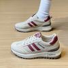 Women's Shoes Spring 2025 New Lightweight Soft-soled Casual Sports Shoes Running Shock-absorbing Forrest Gump Shoes Student Dad Shoes Women