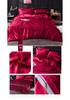 Summer Silk Luxury Plain Color 4-Piece Set - Light and Simple Design