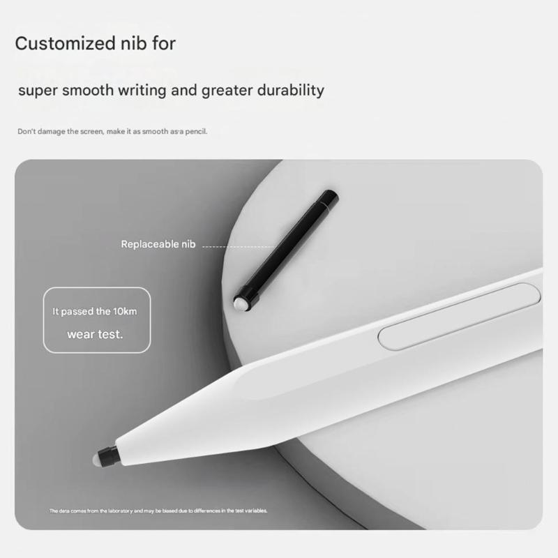 Premium Pen 4096 Pressure Sensitivity MPP2.0 Support Interchangeable Tip Magnetic Attachment Design for Student