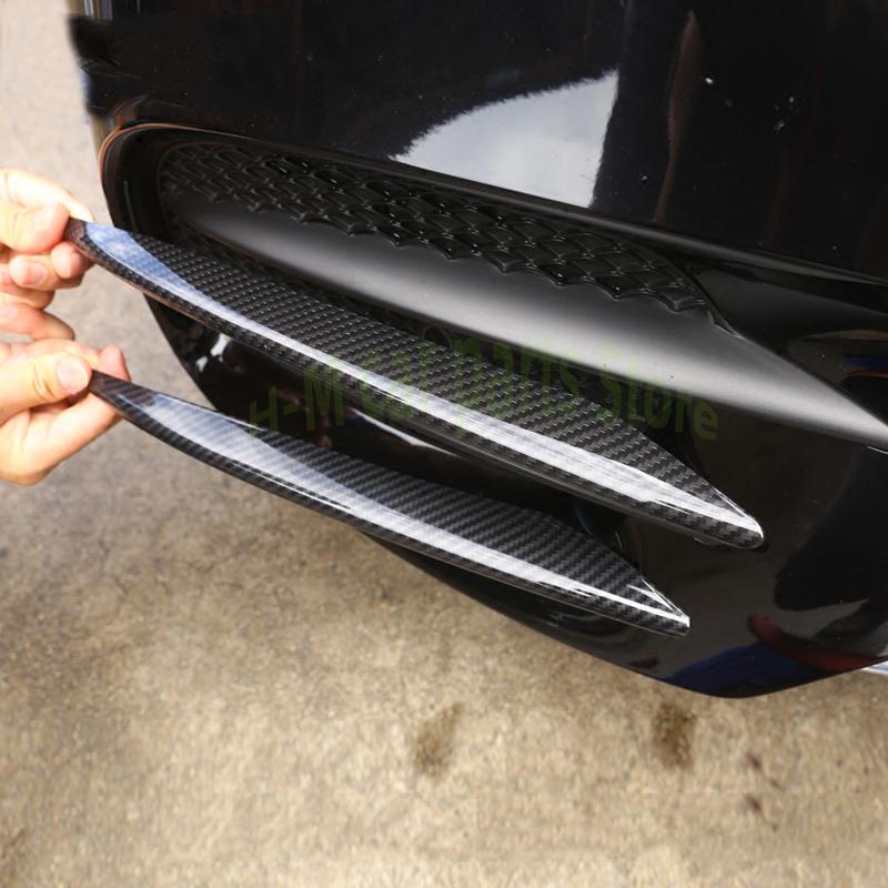 4 stk ABS Krom Front Tåkelys Deksel Trim Bil Styling For Mercedes Benz E Klasse W213 E200 E300 2016-