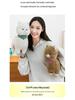 Cute Kawaii Baby Camel and Sheep Plush Toy - Fluffy Sleep Pillow for Girls