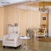 Cheaper Shiny Tassel Silver Line String Curtain 100x200cm Fashion Valance For Living Room Divider Wedding hotel Home Decoration