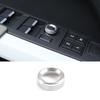 Rear View Mirror Adjustment Knob Fit For Defender 110 - Silver Aluminum