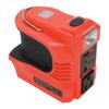 180W Battery Inverter with LED Light for 48 11 1828 48 11 1815 48 11 1840 18V Batteries for Camping
