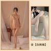 Sex Clothes Exposed Perspective Suspender Nightdress Hollow Temptation Passion Pajamas Mesh Pure Desire Sexy Suit