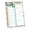 Self Discipline Recipe Daily And Weekly Planner Menu Organizer Spiral Tear Off Schedule Management Notebook
