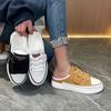 Summer Half Top Shoes Sandals Breathable and Comfortable Women's Shoes Student Shoes Fashion Cool Slippers