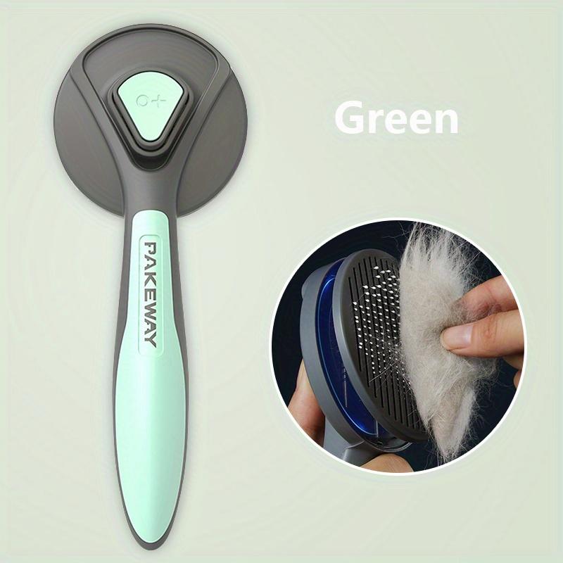 Cat And Dog Comb Hair Removal Self Cleaning Pet Needle Combs Puppy Kitten Grooming Accessories Pet Supplies