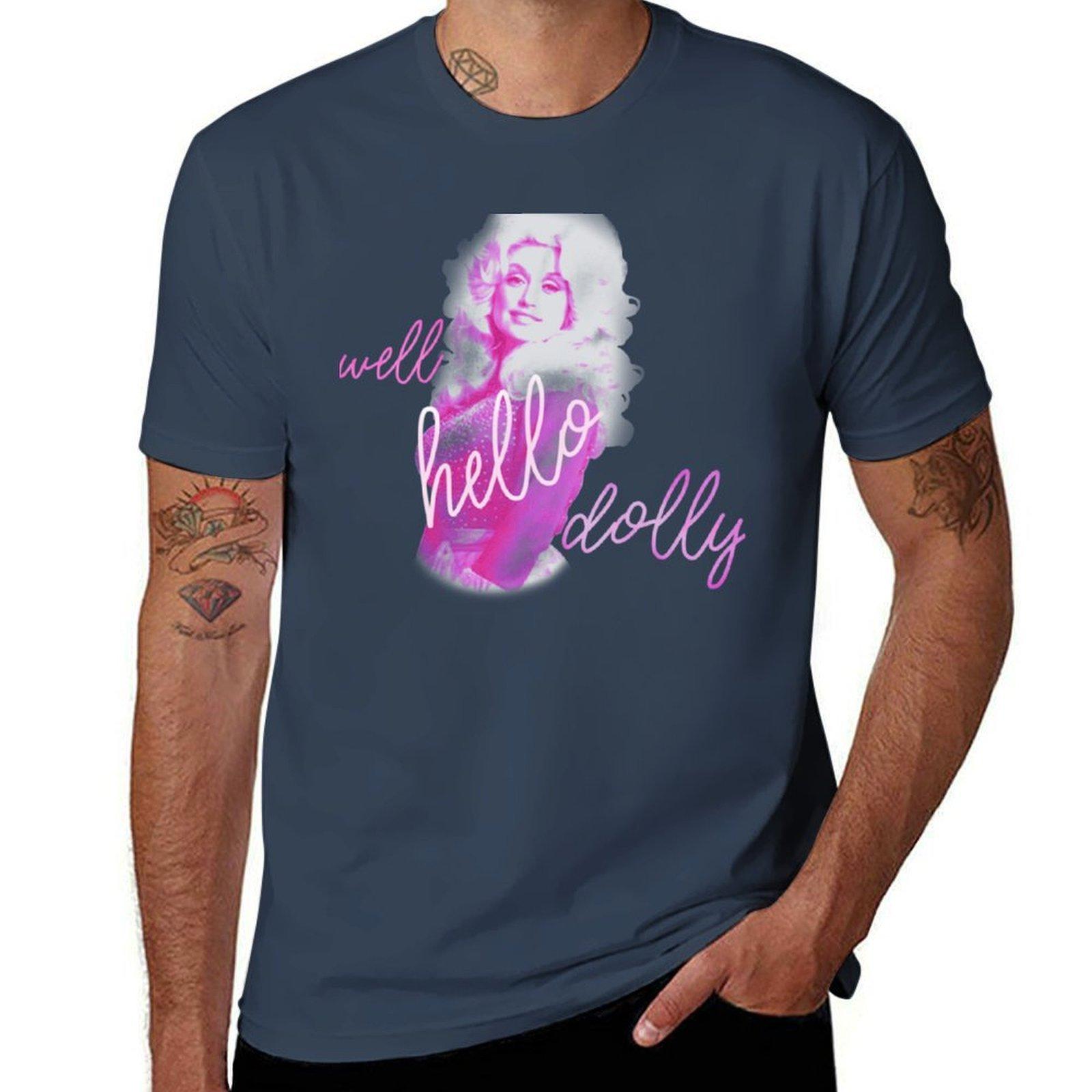 Dolly Parton Tshirt Work Short Sleeve Cotton Top S