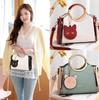 Damenring Handtasche neue Mode Umhängetasche schlicht vielseitig Messenger Bag tragbare kleine quadratische Tasche personalisierte Damentasche