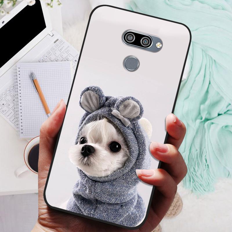 for LG K50 Q60 Case K 50  Soft TPU Silicone Phone Covers for LG Q60 LGK50 K 50 LGQ60 Case Bumper  Q 60 Shockproof Coque Cover