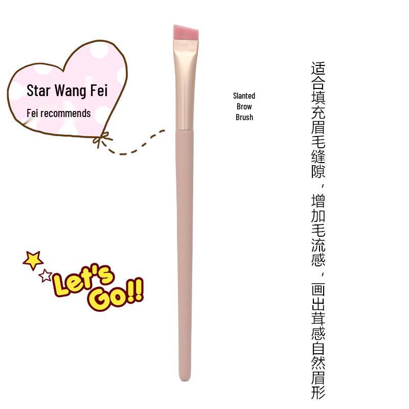 8/12-Piece Pink Makeup Brush Set for Beginners: Includes Soft Bristle Powder, Eyeshadow, and Angled Eyeliner Brushes.