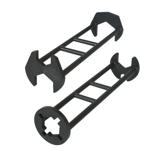 1/2Pcs Multifunctional Sink Wrench 360-Degree Rotation Plumbing Tool with 7 Snaps Faucet Nuts Universal Kitchen Bathroom Wrench