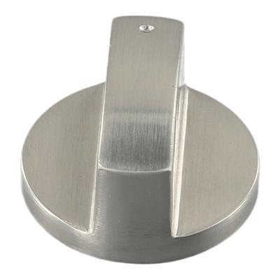 Kit New Parts Stove Knobs 4 PCS Zinc Alloy 6mm Accessories Control Cooker Equipment Knobs Oven Replacement Silver