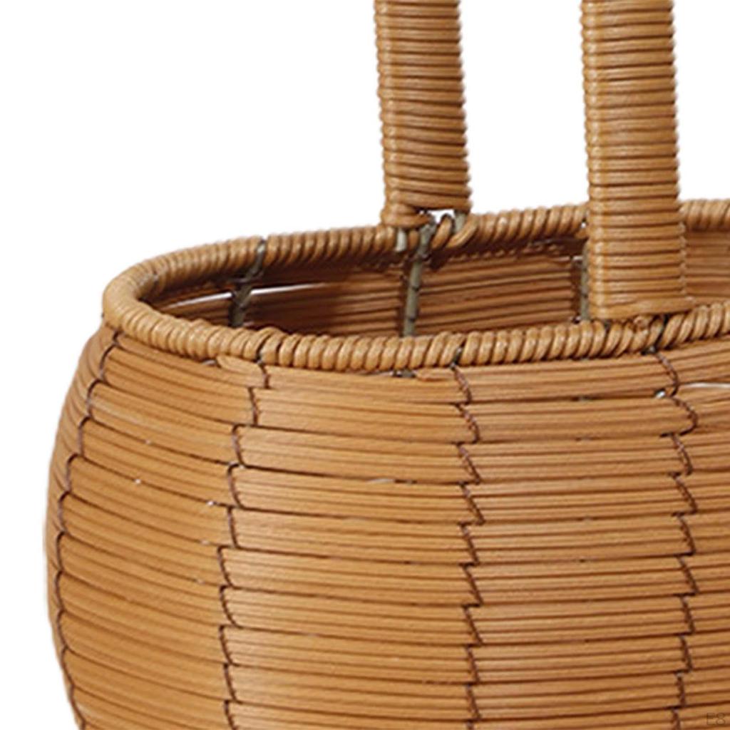 Flower Basket for Wedding Picnic Bins Home Decor Photography Props Fruits Holder Storage