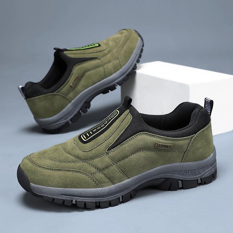 Pantofi de toamnă noi pentru vârsta mijlocie și vârstnici, pantofi de drumeție, pantofi sport și de agrement ușori cu un singur pedal