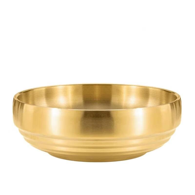 Huihuang Stainless Steel Double-Layer Serving Bowl