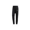 Neo Pure Color Slim Fit Mid Rise Sports Pants Men Bottoms Black DM4288