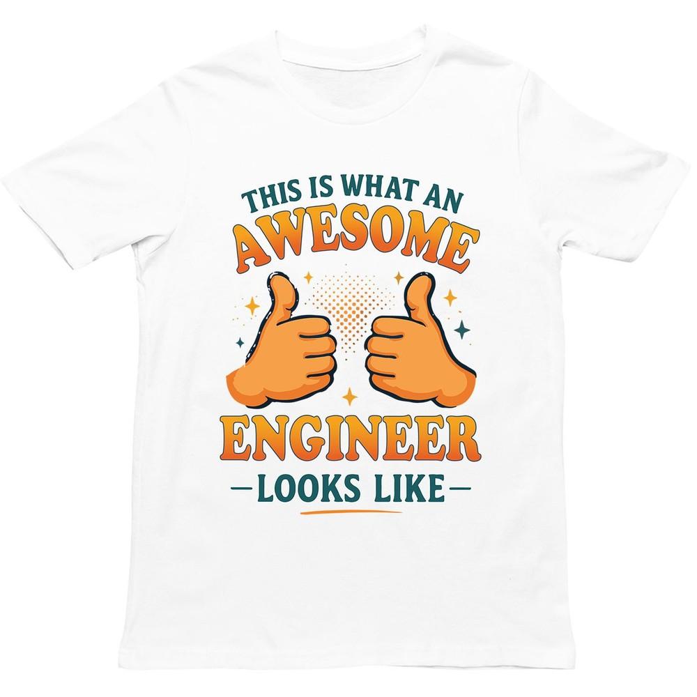 This Is What An Awesome Engineer Looks Like T Shirt Gift For Unisex Unisex Kids