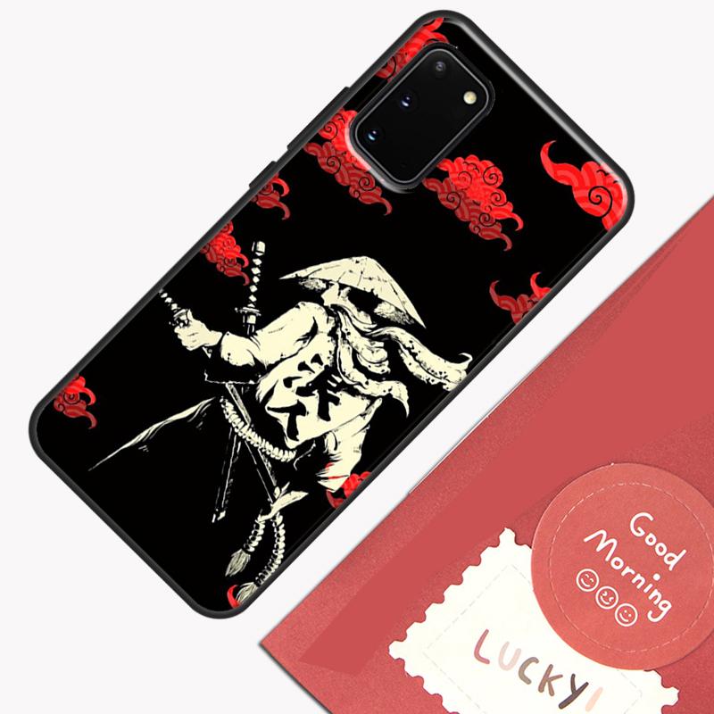 Japanese Samurai Warrior Phone Case For Samsung Galaxy S23 S26 Ultra S20 S21 S22 S24 S25 Plus S10 S25 FE Cover Shell