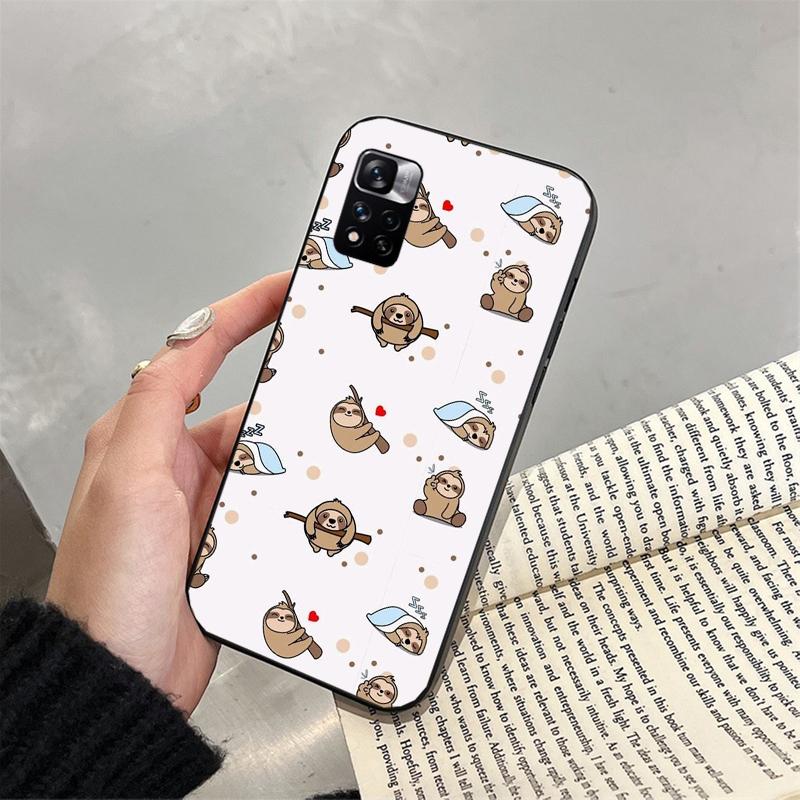 Phone Case For Xiaomi Poco C71 15T 14T Pro Redmi note 15 14 14 13 Pro Redmi A5 15C 13C Sloth