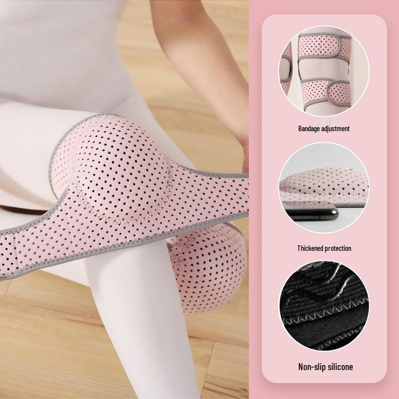 Dance & Sports Anti-Collision Knee Pads - Thickened Sponge for Yoga, Jazz, Street Dance, Knee Protection