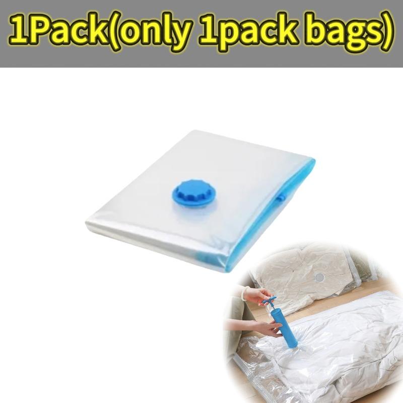 

1-10pcs Thickened Vacuum Compression Bag,Transparent Quilt Vacuum Bags, Storage Bags, Household Clothing Storage and Sorting Bag 40x60cm