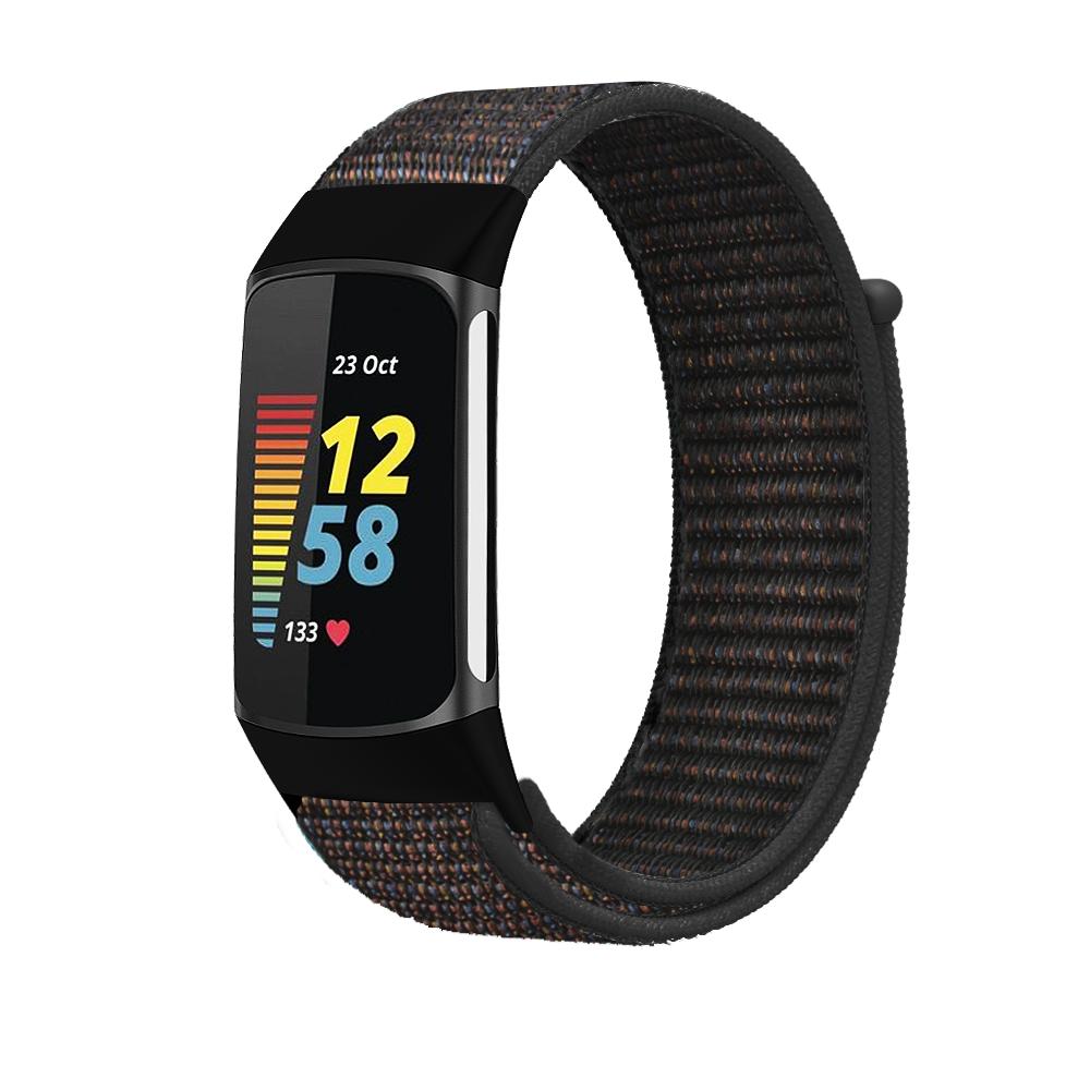 Nylon Strap for Fitbit Charge 6 Smart Watch Sports Nylon Weave Loop Bracelet Wristband Correa Pulsera for fitbit Charge 5 Band