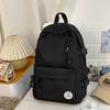 Schoolbag college style backpack girls new Korean ins high value candy color schoolbag junior high school students lightweight backpack