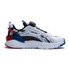 Li Ning Childrens Super Dimension 1.5 Non-Slip Shock Absorbing Wear-Resistant Casual Shoes Kids Casual Shoes White Black Blue YKCT056-3